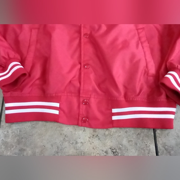80s Indiana Hoosiers Vintage ChalkLine Windbreaker Mens Xl - Picture 2 of 8
